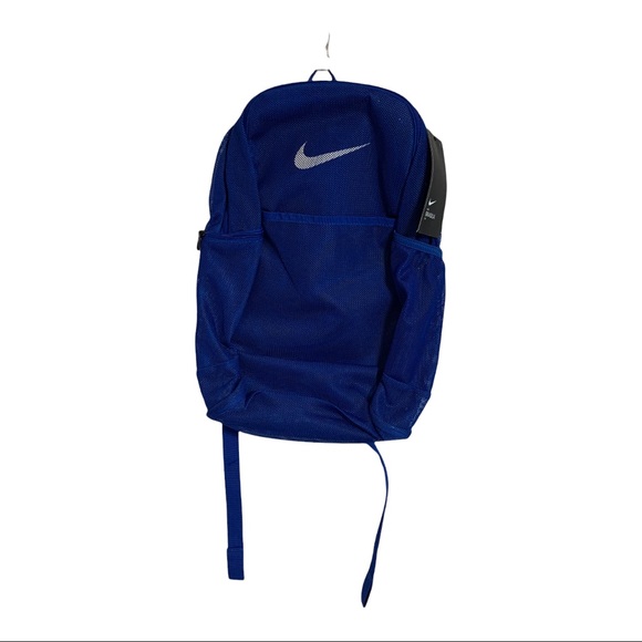 Nike Brasilia Mesh Backpack Beach/Gym/Travel/Festival/School Bag BA6050 480 NEW.